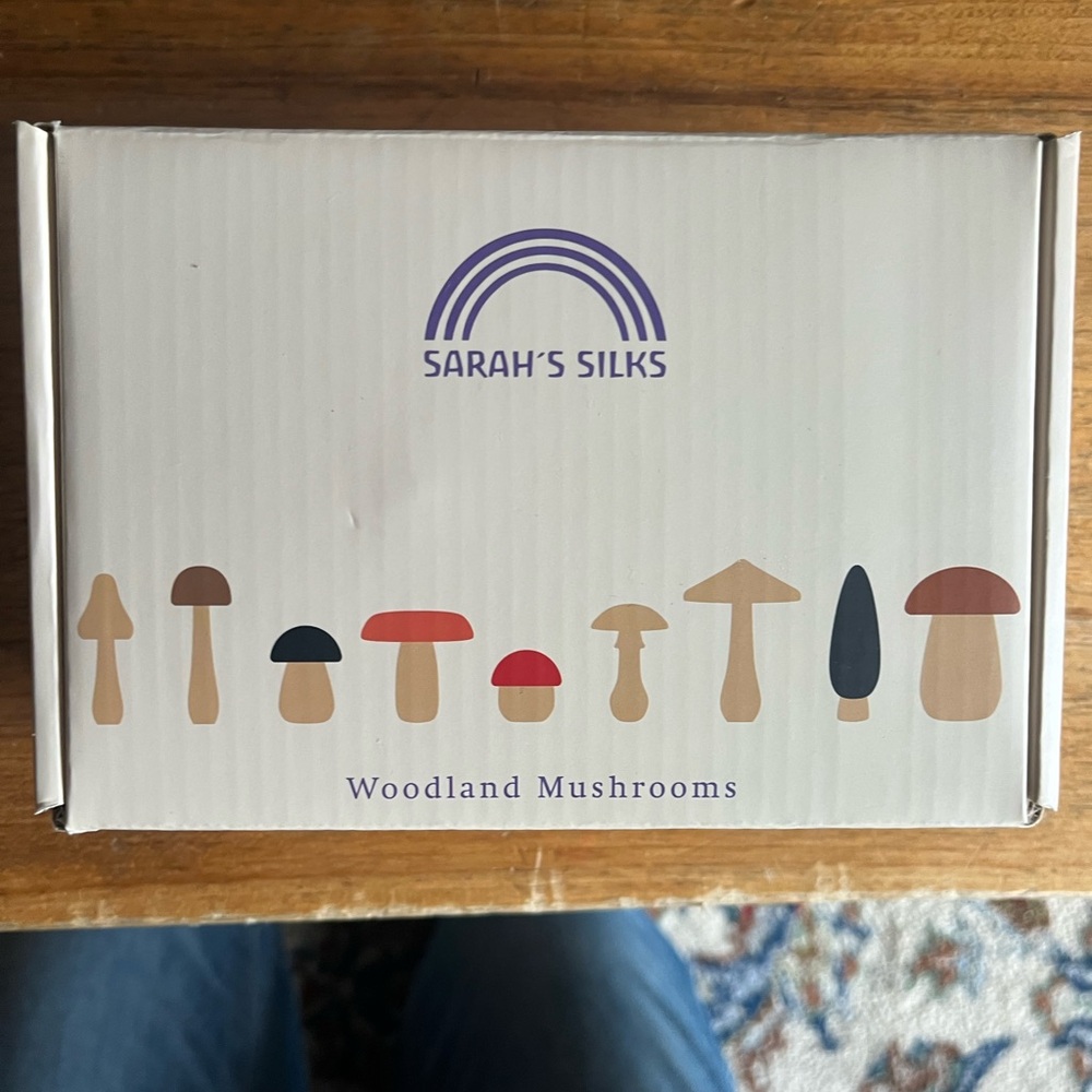 Sarah's Silks Woodland Mushrooms Set